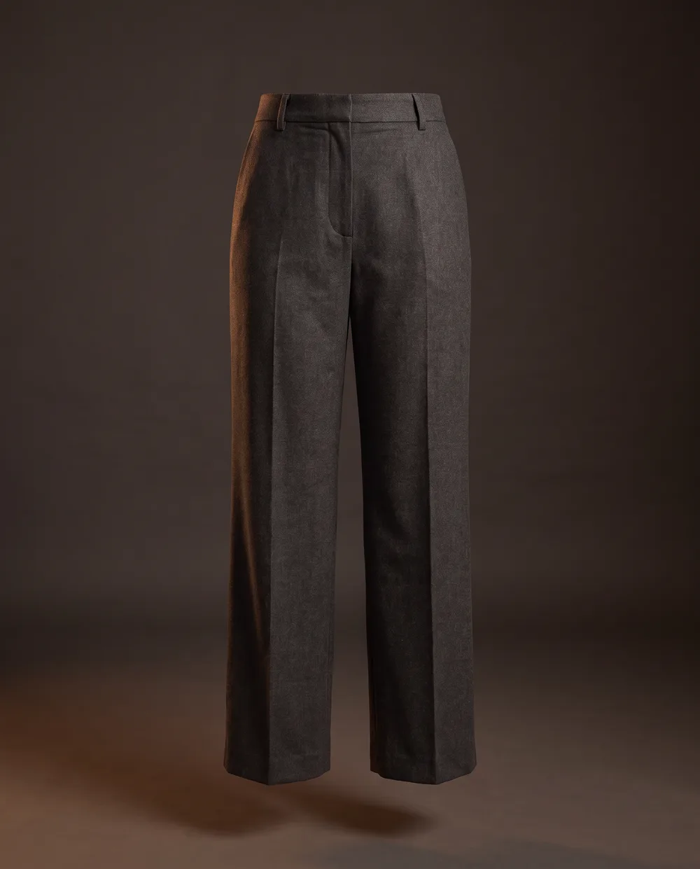 Mango wide-leg wool trousers